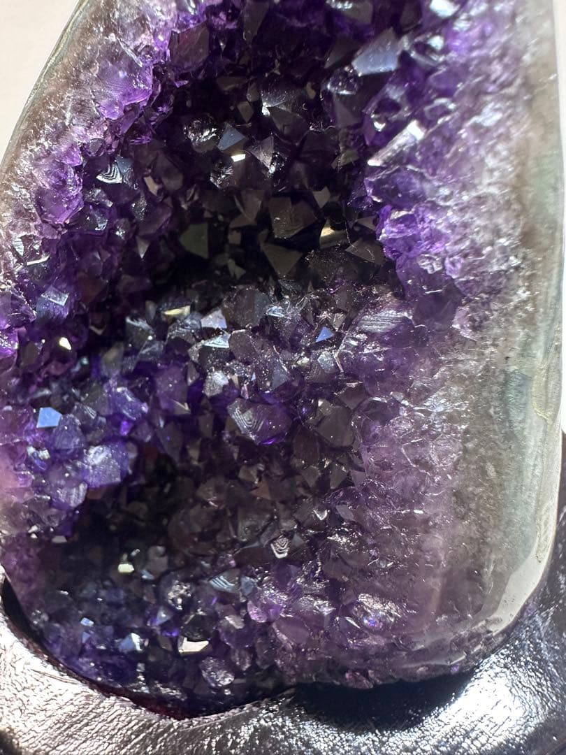 【天然石】アメジストドーム 624g ウルグアイ産 クラスター 浄化 置物