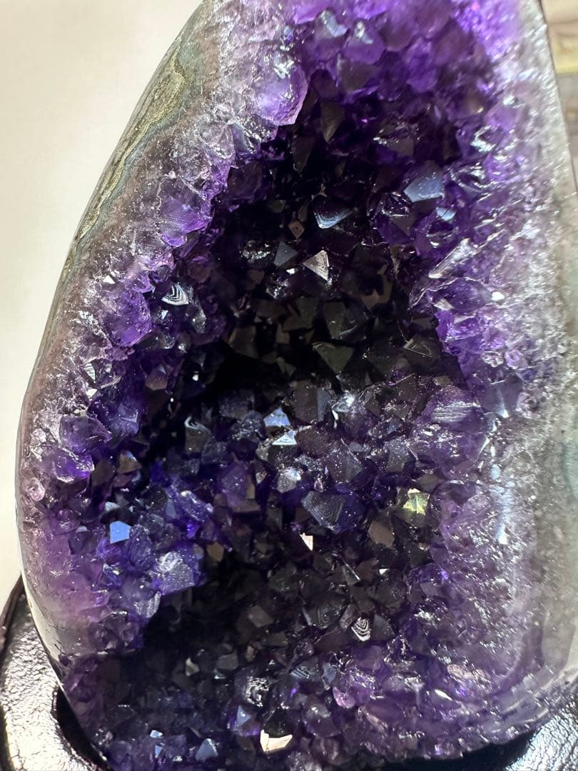 【天然石】アメジストドーム 624g ウルグアイ産 クラスター 浄化 置物