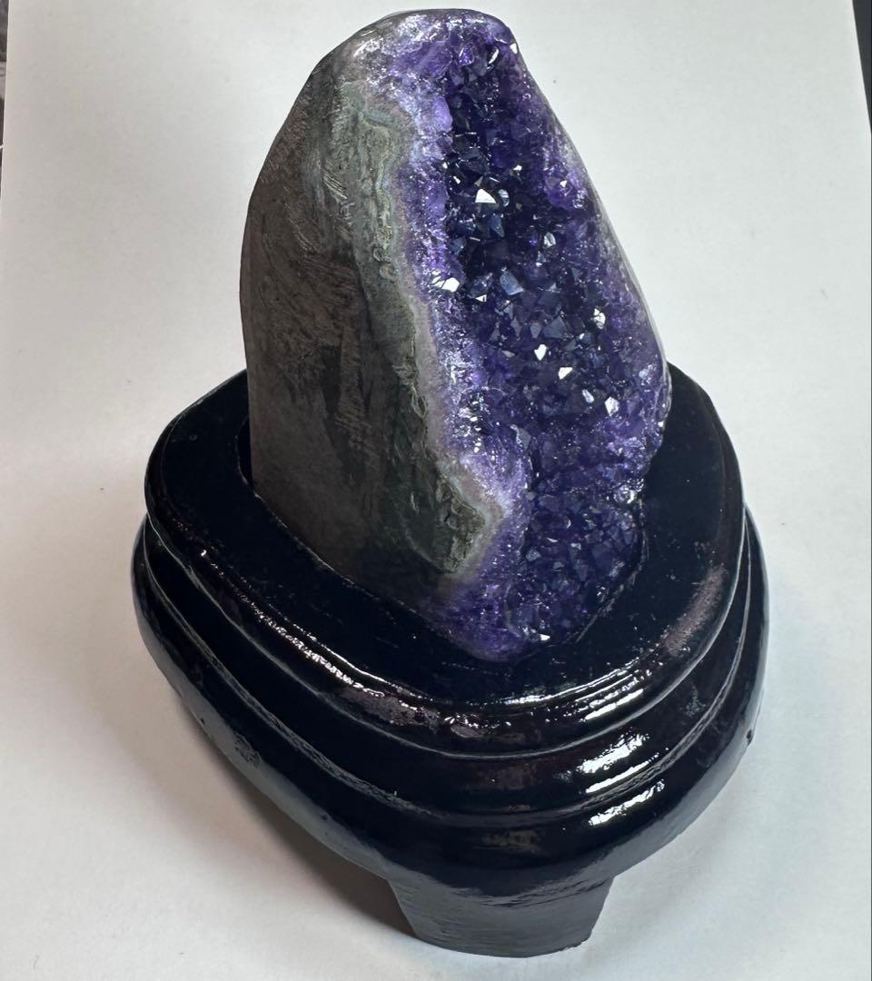 【天然石】アメジストドーム 624g ウルグアイ産 クラスター 浄化 置物