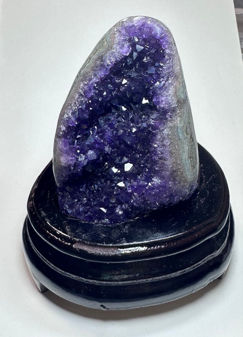 【天然石】アメジストドーム 624g ウルグアイ産 クラスター 浄化 置物