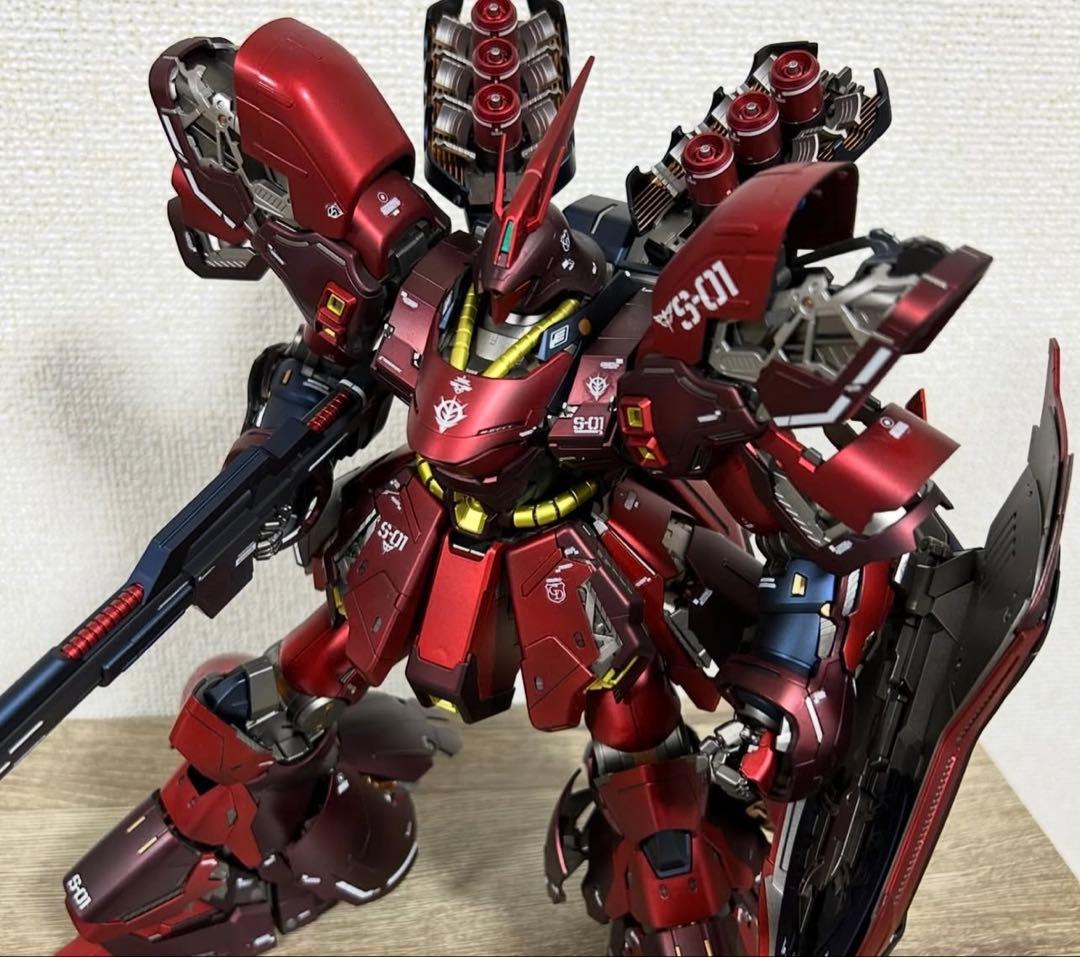 h*o様 MG サザビーver.ka 塗装済み完成品 ガンプラ 逆襲のシャア