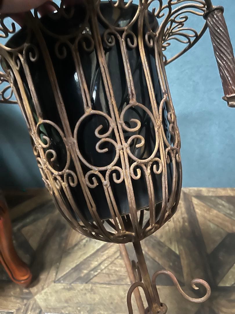 アイアン 猫脚 プランター 受鉢 インテリア ガーデン アンティーク