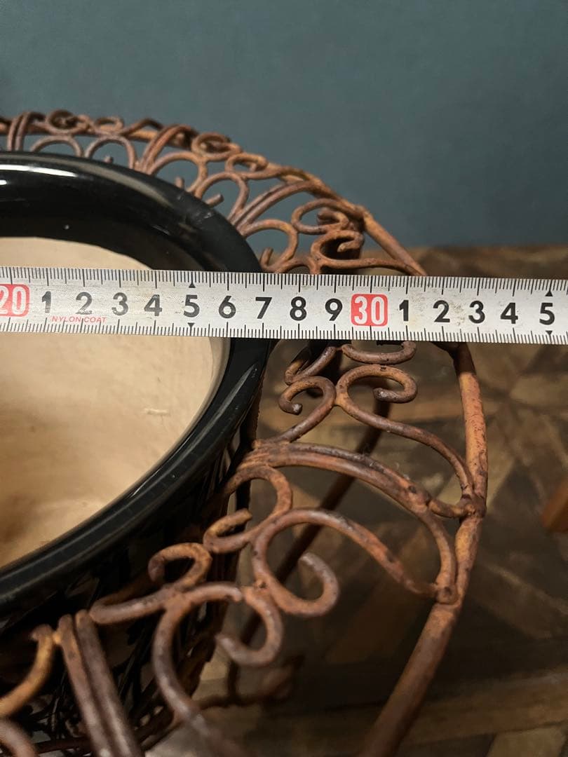 アイアン 猫脚 プランター 受鉢 インテリア ガーデン アンティーク