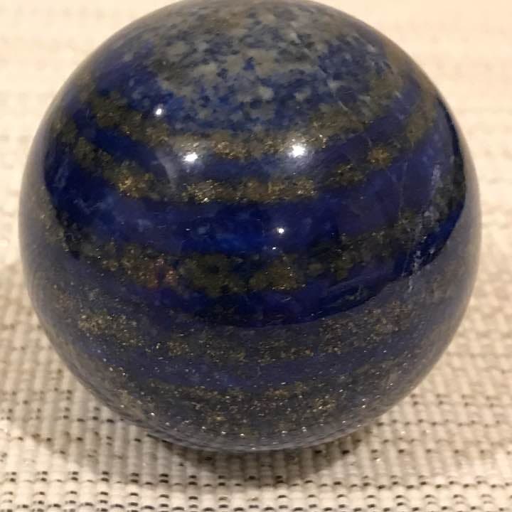 ラピスラズリ（青金石）57mm アフガニスタン産 台座無し