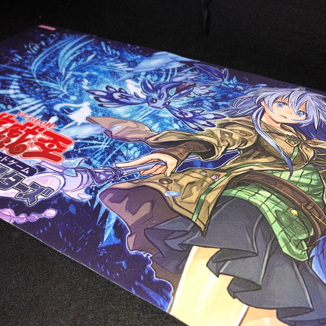 No.58 遊戯王 プレイマット 清冽の水霊使いエリア - メルカリ