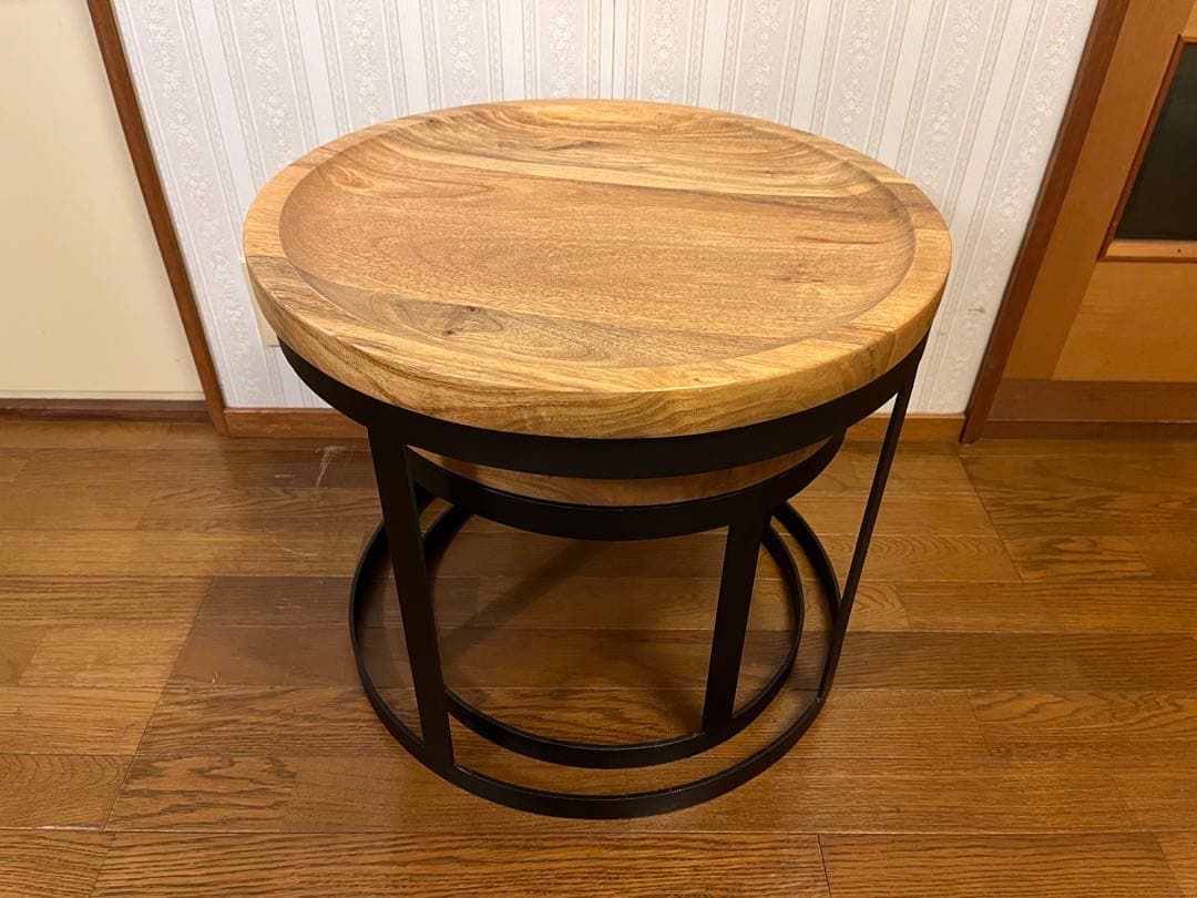 ライフファニチャー　LIFEFURNITURE アイアンコーヒーテーブル　2個♪