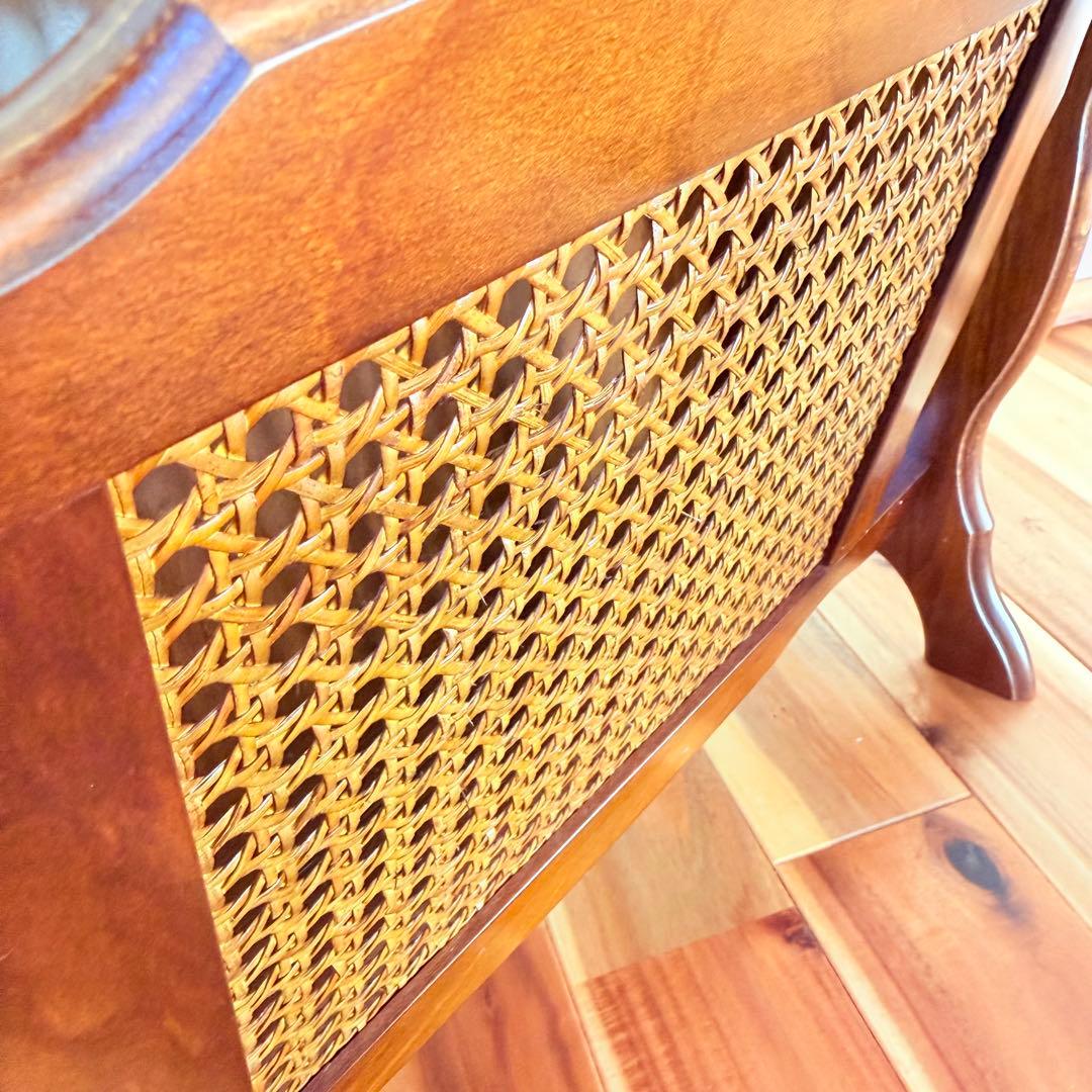 未使用品級　カリモク　マガジンラック　karimoku コロニアル