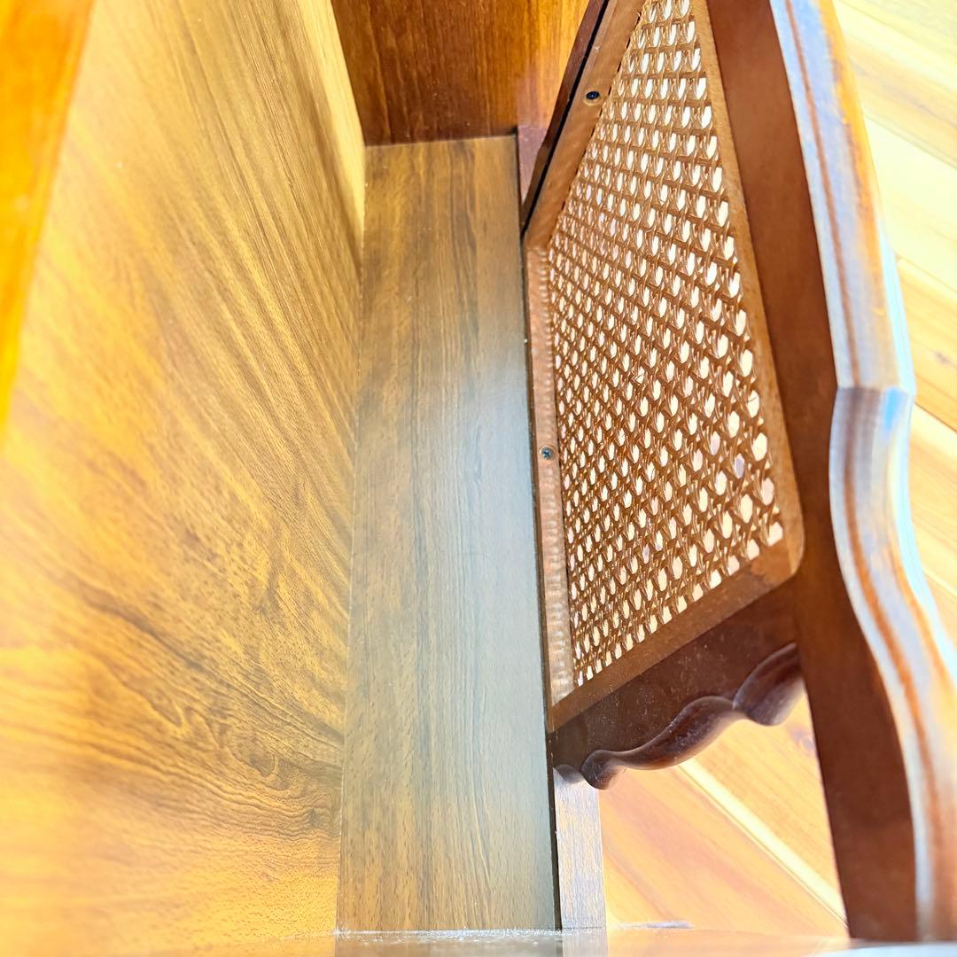 未使用品級　カリモク　マガジンラック　karimoku コロニアル