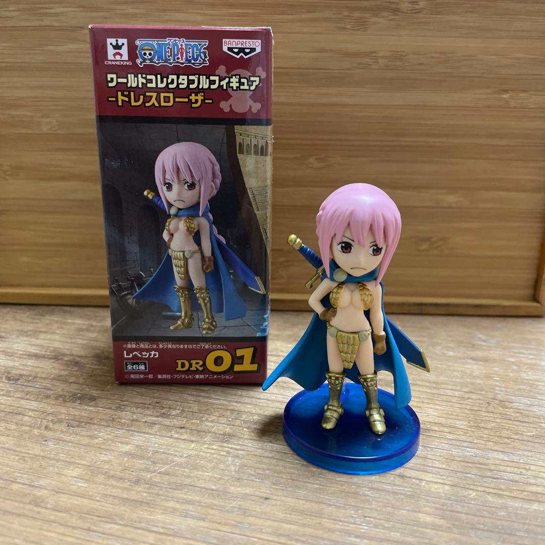 ワーコレ ワンピース フィギュア ドレスローザ レベッカ アニメ レア