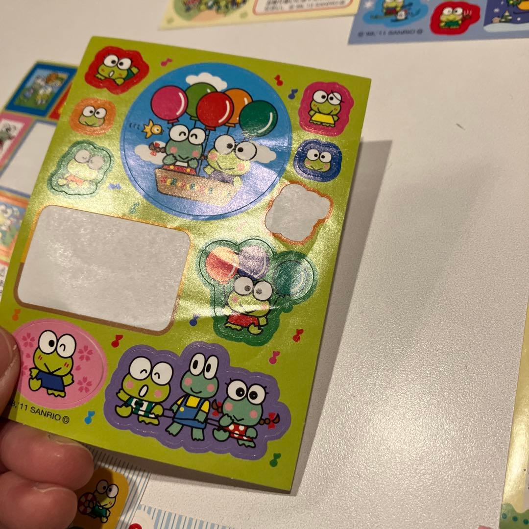 サンリオ ケロケロけろっぴ キティ ご褒美シール 製薬会社 シール