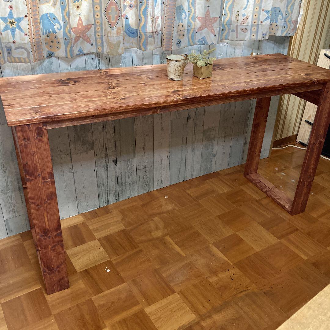 机 テーブル カウンター 幅140cm パイン材