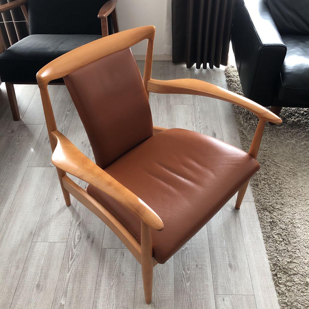 北欧風イージーチェア