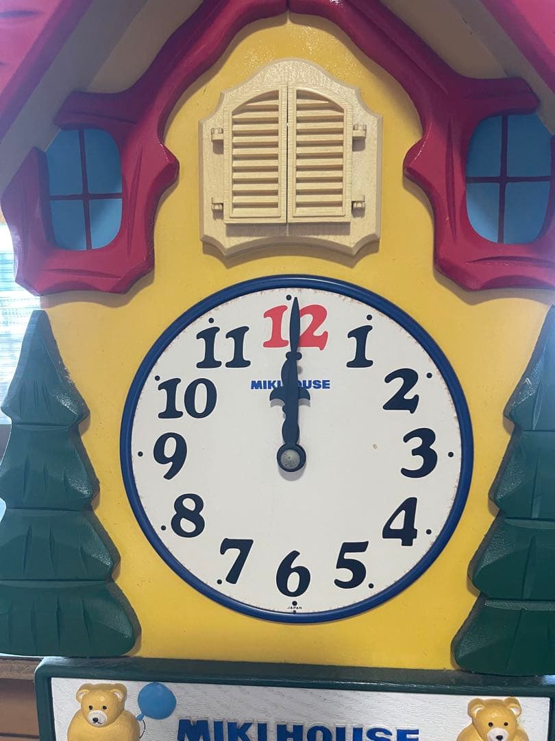 ミキハウス MIKI HOUSE 鳩時計 掛け時計 レア 希少 - メルカリ