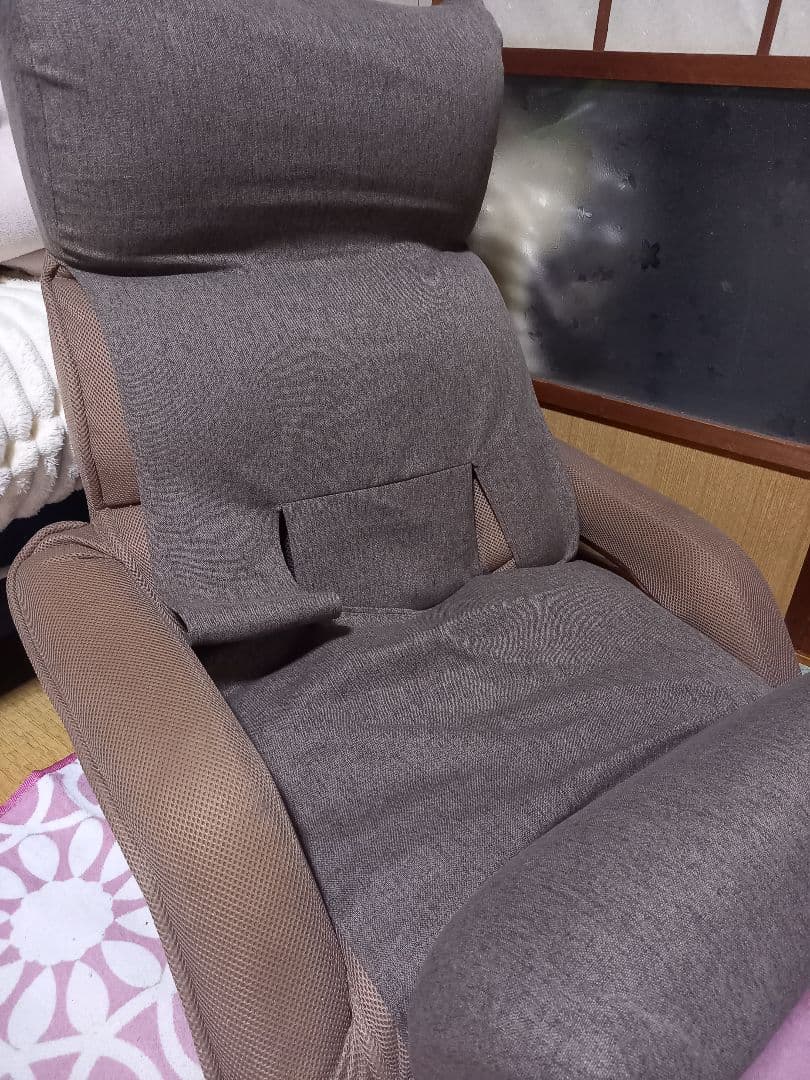 回転式☆専用カバー付き☆腰の神様がくれた中座椅子