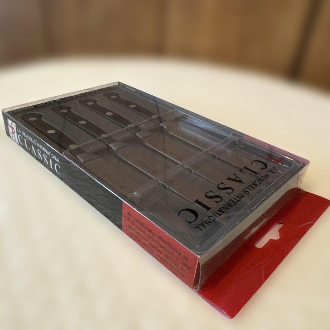 新品未使用品　ヘンケルス ステーキナイフ 4本セット　ハワイ購入