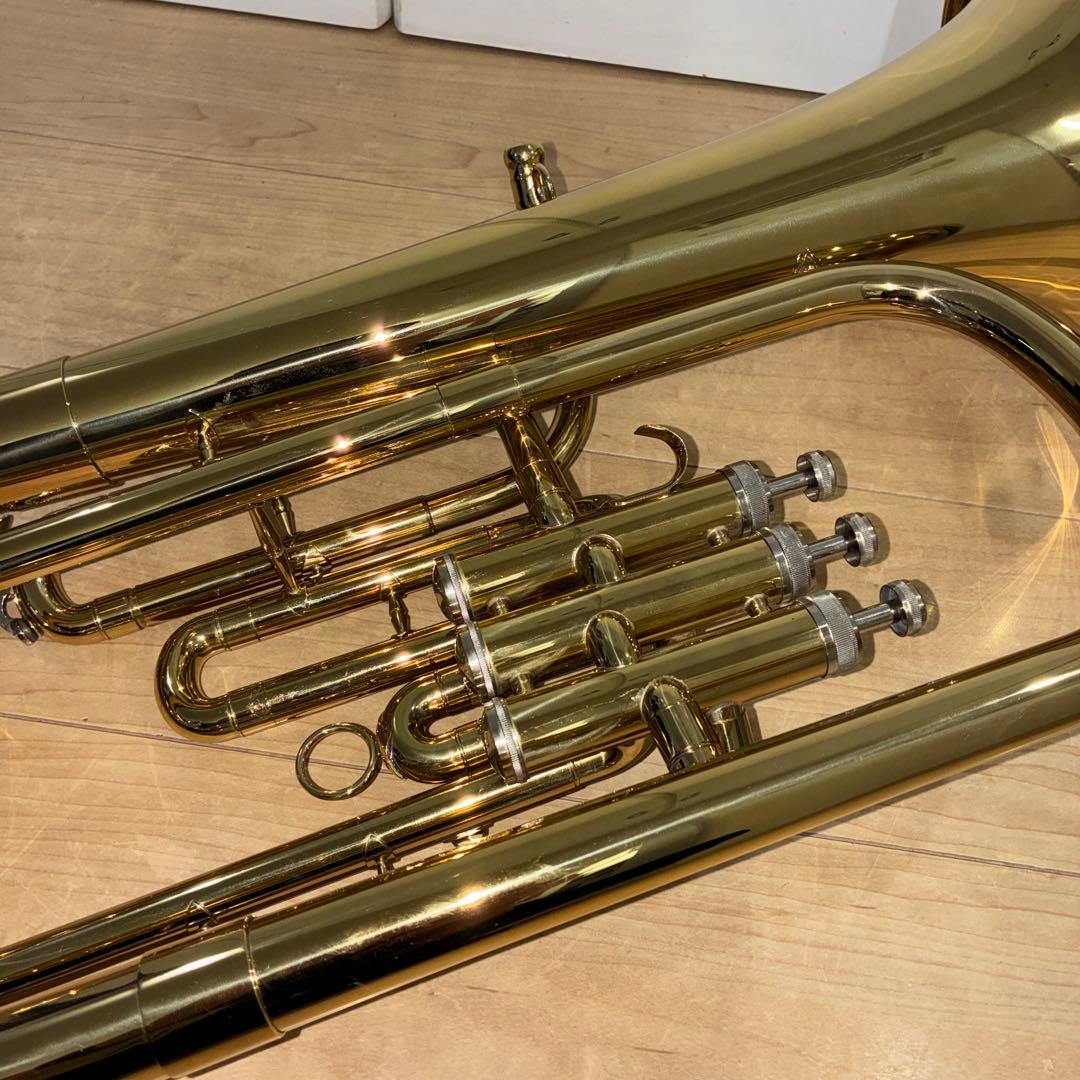 希少　美品　メンテ済み　amoon ユーフォニアム 本体 ケース付き