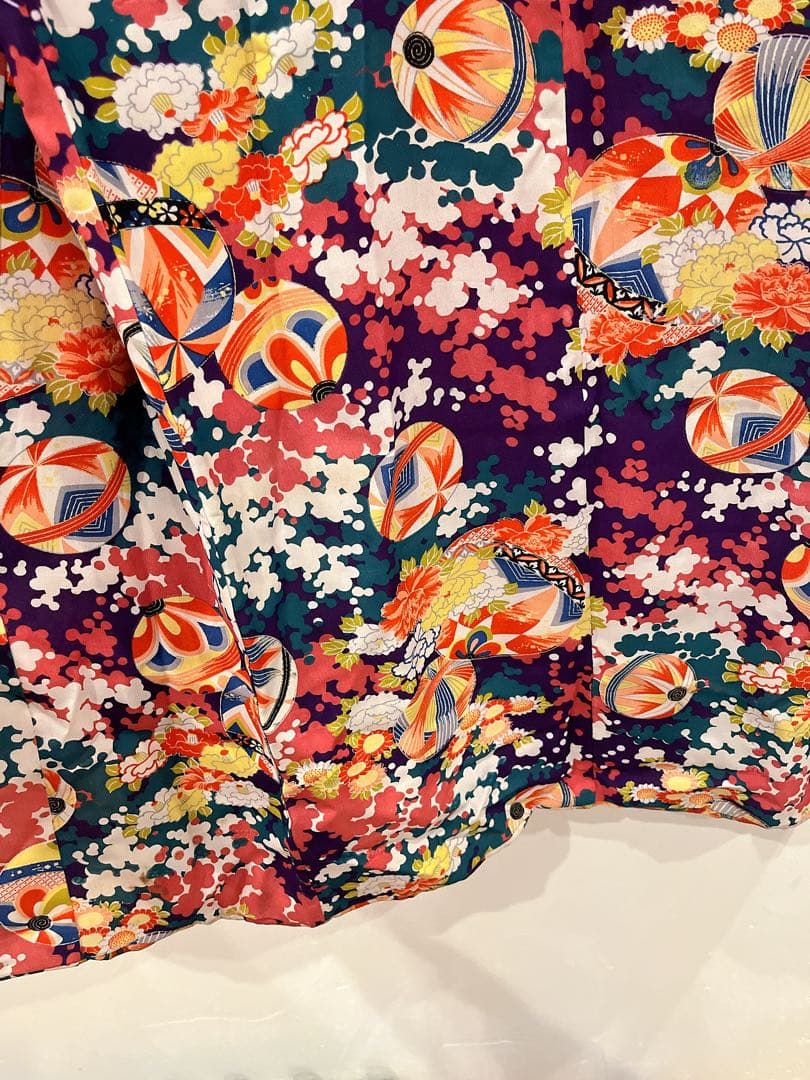 アンティーク　大正ロマン　レア　艶やか　着物