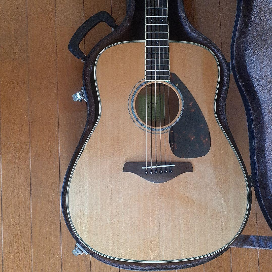 ヤマハFG-840トップスプルース単板サイドバッグメープル ハードケース