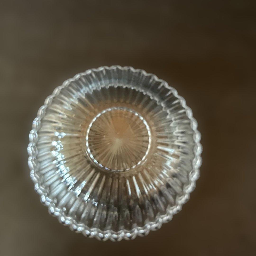 希少BACCARTスモールボウル 4個セット クリア1個　ミッドナイトブルー3個