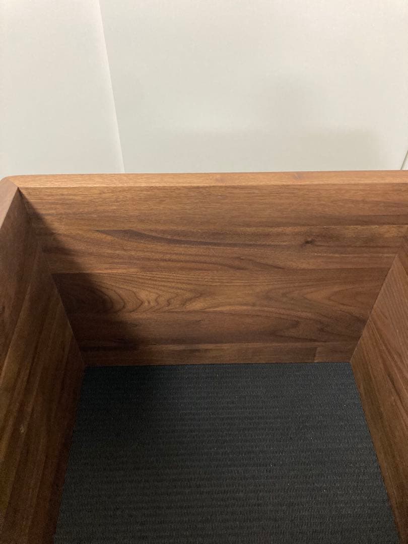 ウォールナット無垢　オイル　シェルフ　コンパクト　本棚　サイドテーブル