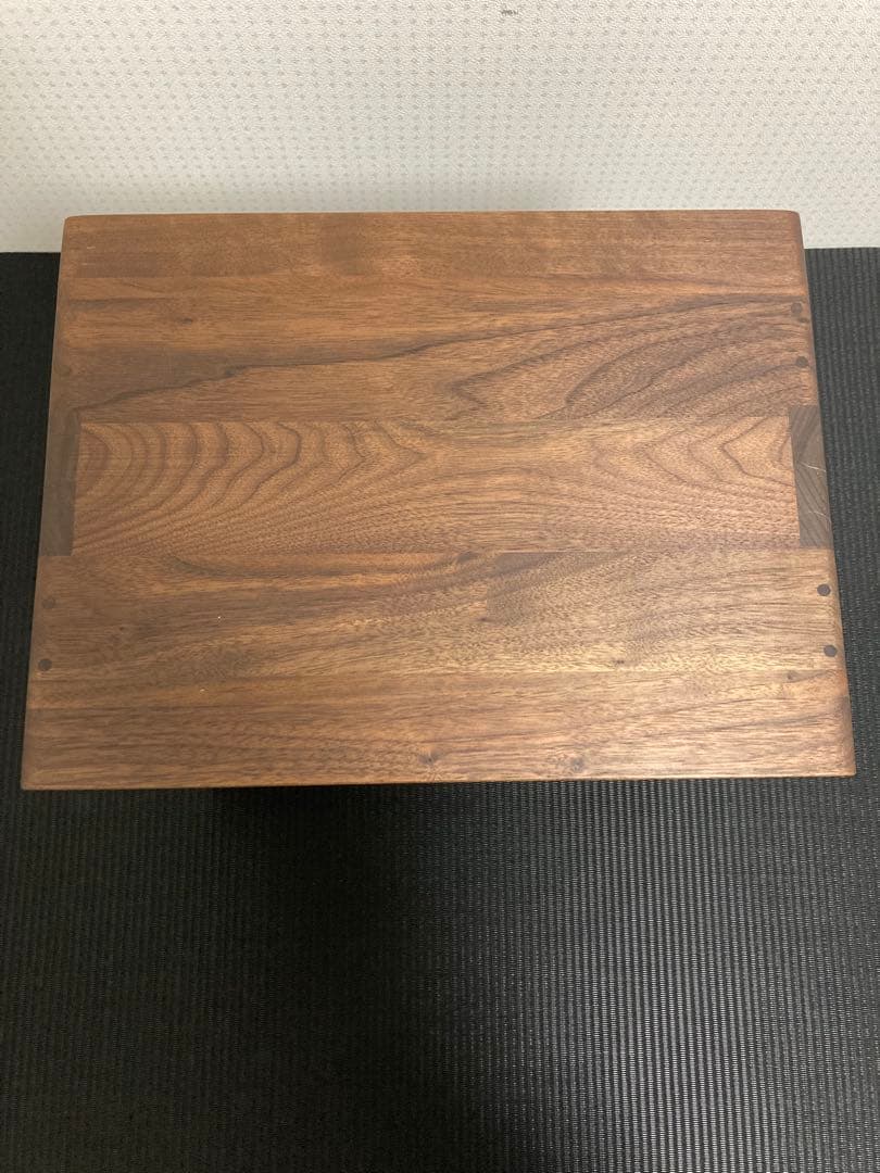 ウォールナット無垢　オイル　シェルフ　コンパクト　本棚　サイドテーブル