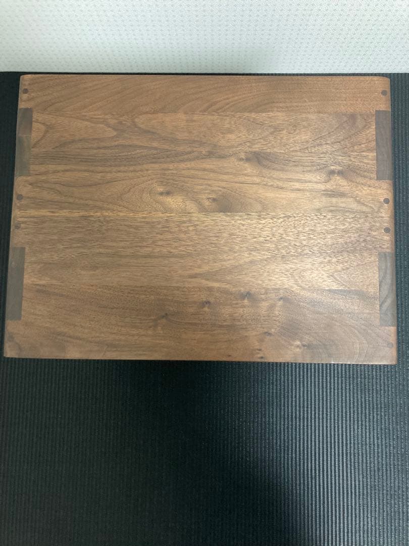 ウォールナット無垢　オイル　シェルフ　コンパクト　本棚　サイドテーブル