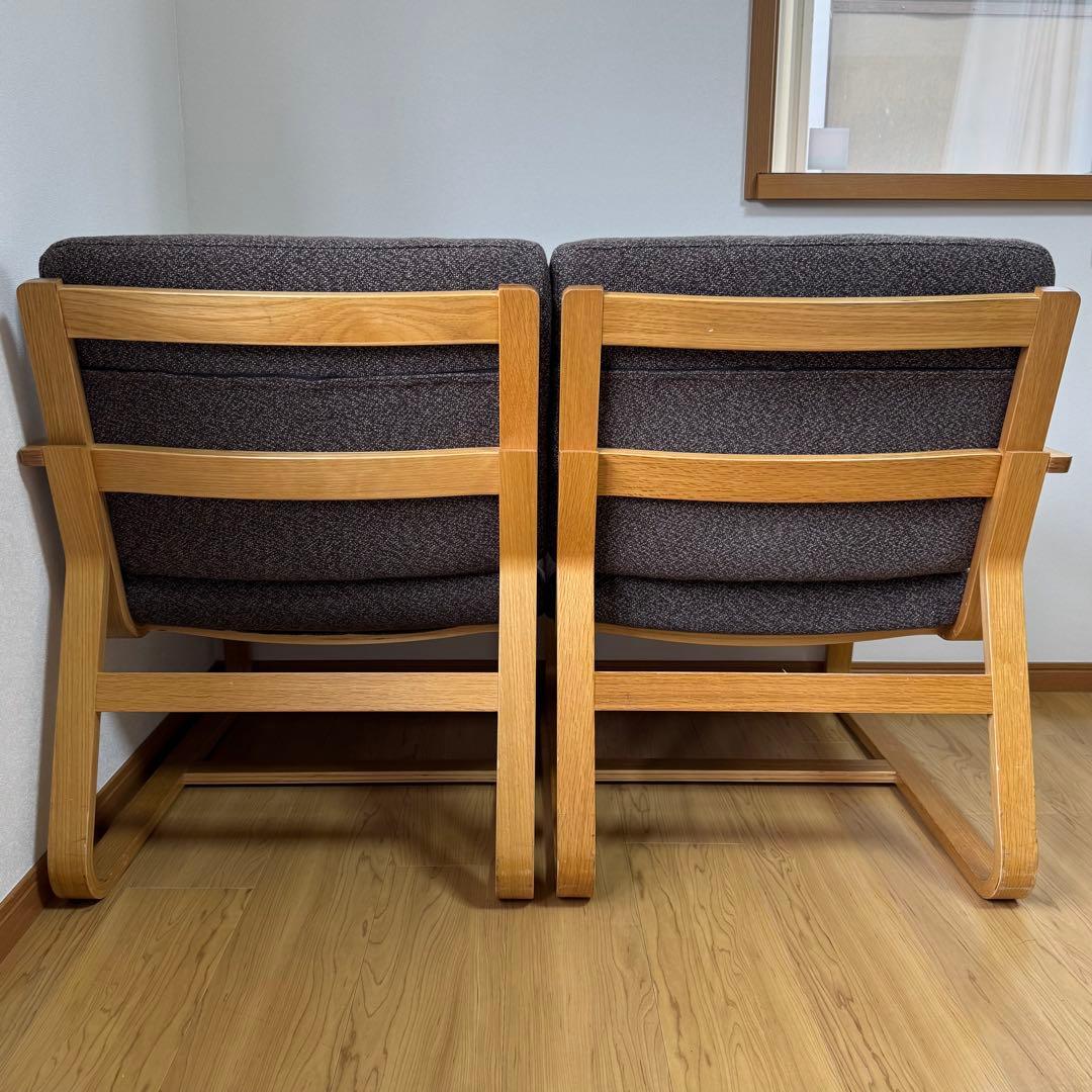 Takezou様　無印良品　ソファチェア（2脚）＋ベンチカバー