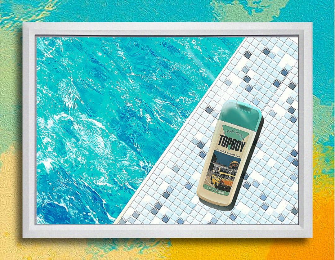 鈴木英人 / TOP BOY【A4サイズ写真ポスターフレーム付き６点セット】