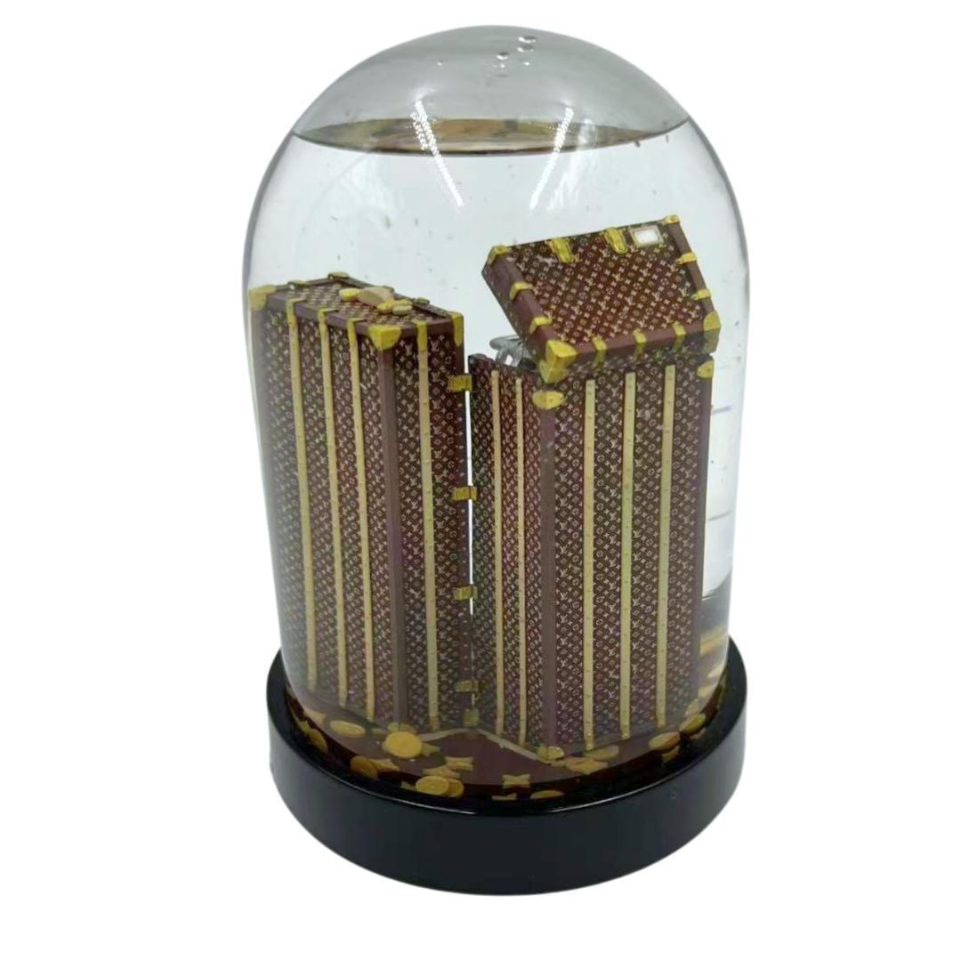 <希少>LOUIS VUITTON ヴィトン スノードーム トランク 置物