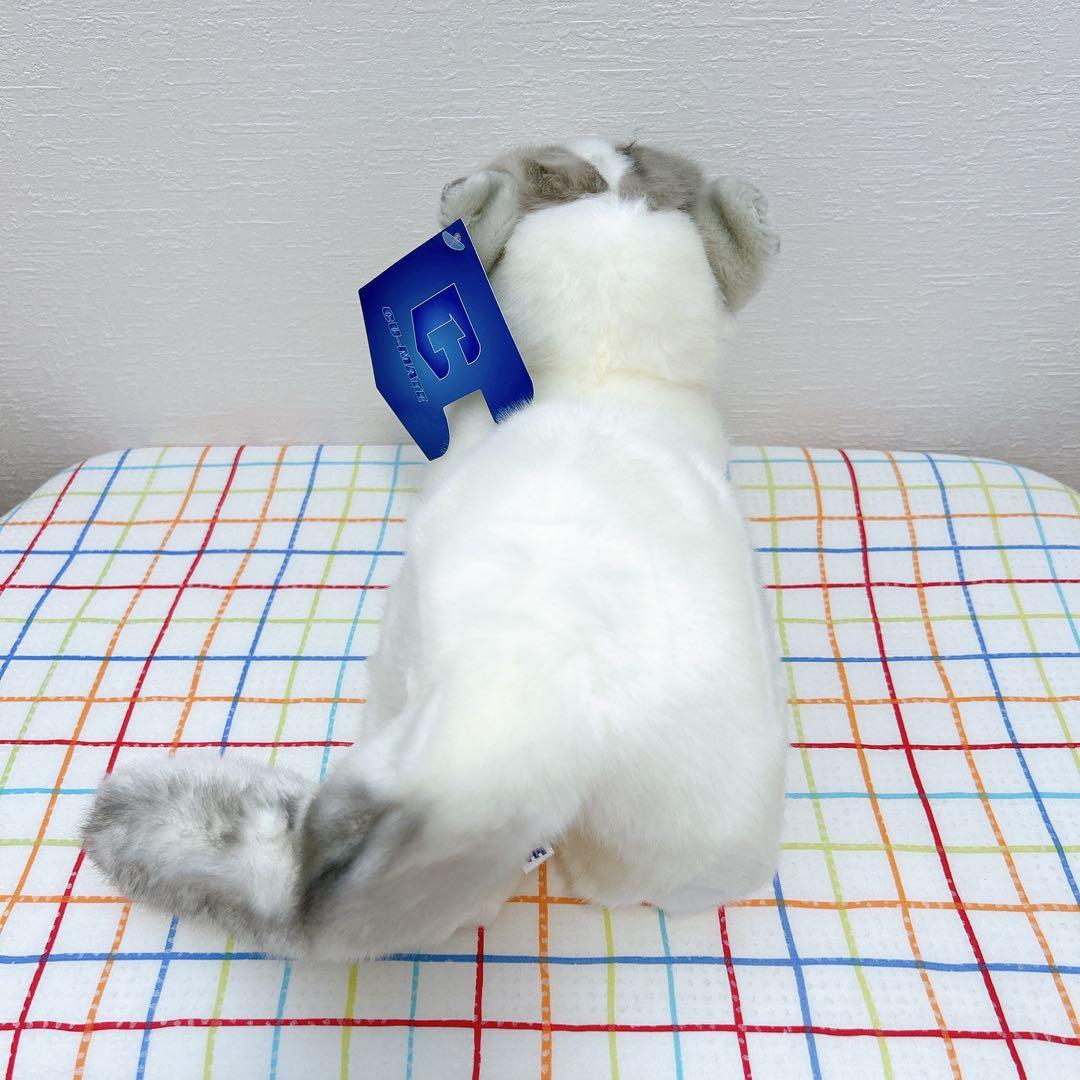 ぬいぐるみ ブリティッシュショートヘア ハチワレ リアルな猫のぬいぐるみ