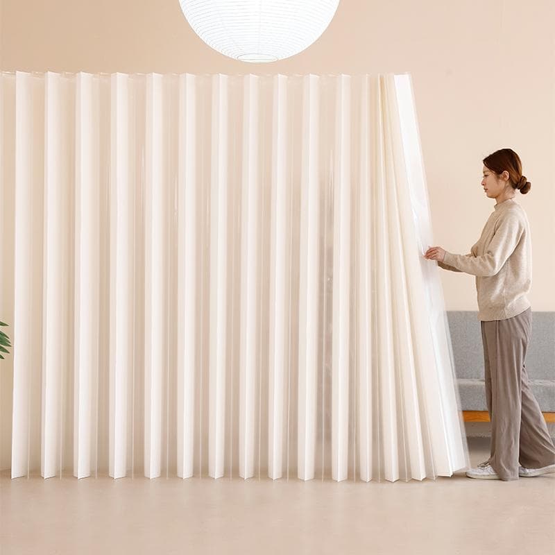 パーテーション間仕切り折り畳み式高さ1.8ｍ長さ2-3ｍ組立不要ついたて目隠し