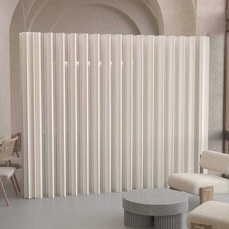 パーテーション間仕切り折り畳み式高さ1.8ｍ長さ2-3ｍ組立不要ついたて目隠し