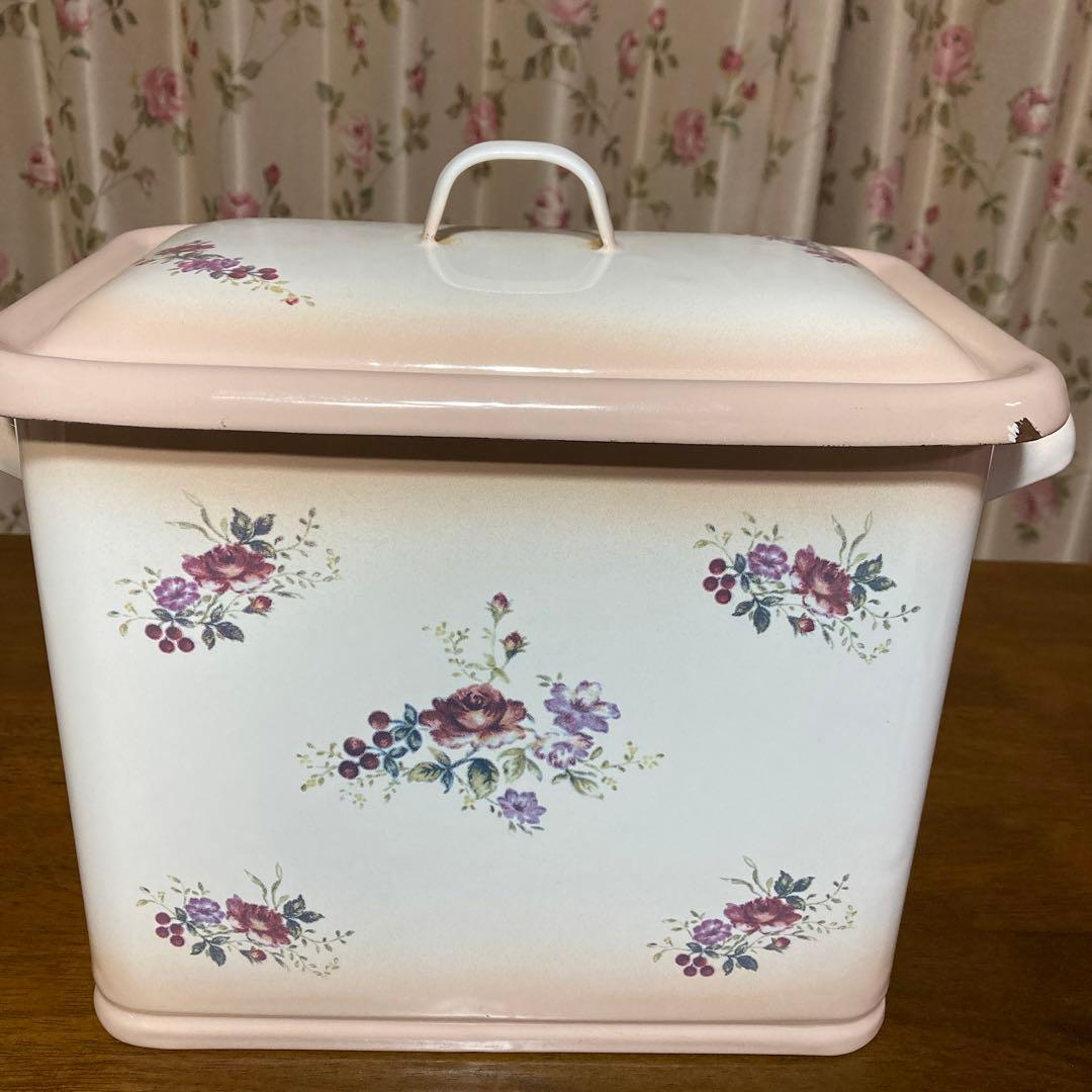 イマン　ホーロー　ボックス缶