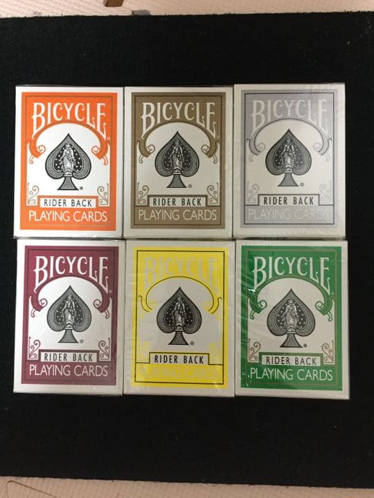 ※バラ売り&値下げ不可[絶版 新品未使用]オハイオ製各色バイスクルライダーバック 2026年最新】オハイオ製バイシクルの人気アイテム - メルカリ