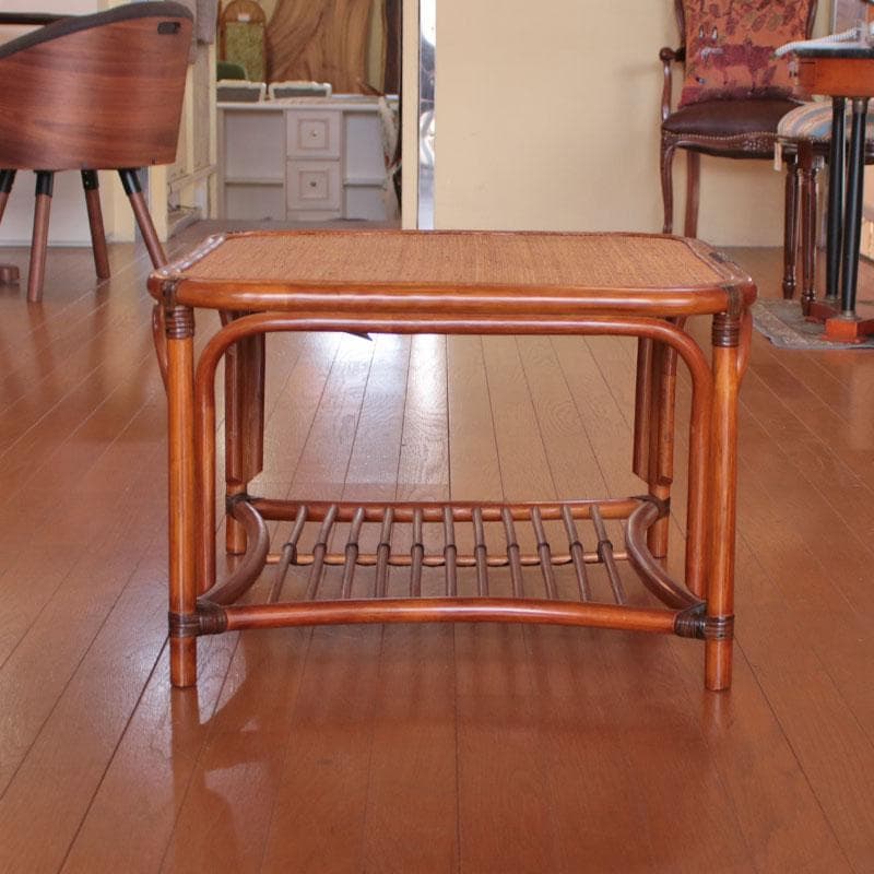 ラタンローテーブル 藤家具 ナチュラル センターテーブル 214-1344