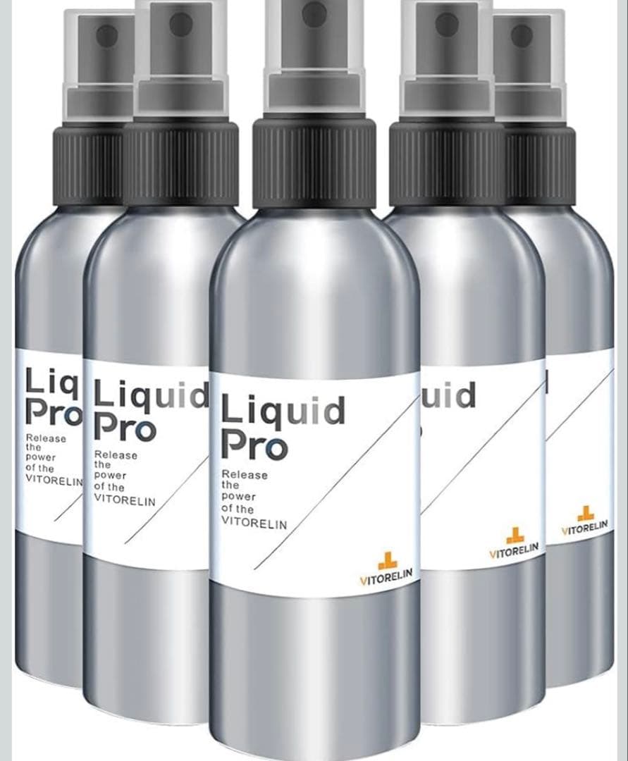 ビトレリンリキッドプロ　プロ仕様メンズリキッド 4本　プロテイン成分配合