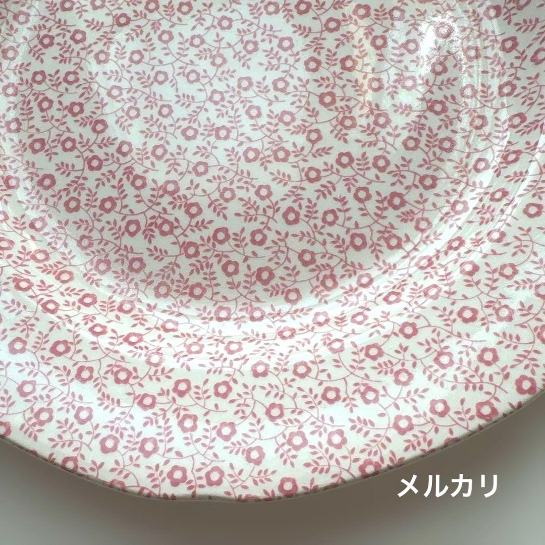 バーレイ プレート　バーレイ ピンクフェリシティ　プレート　Burleigh