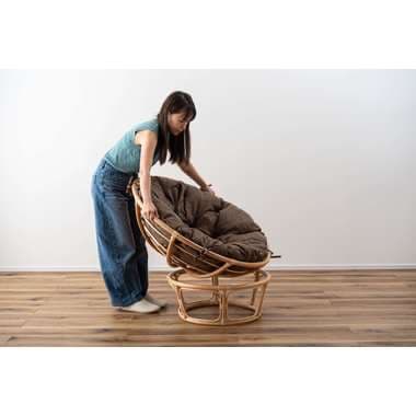 【メーカー直送】東谷 NS-537BR ネストサークルチェア　　 ブラウン