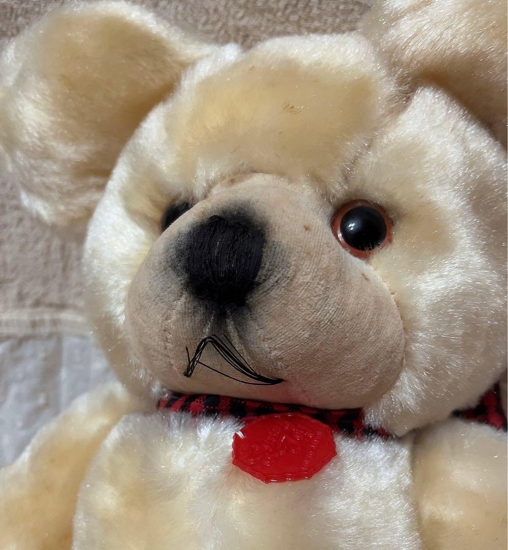 箱付き 当時物 昭和レトロ ぬいぐるみ くま 人形 テディベア レトロ