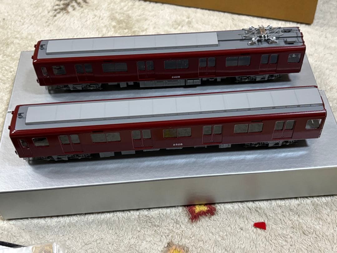 エンドウ 金属製完成品HG仕様 近鉄2410系「非冷房」2両セット(M車+T車)