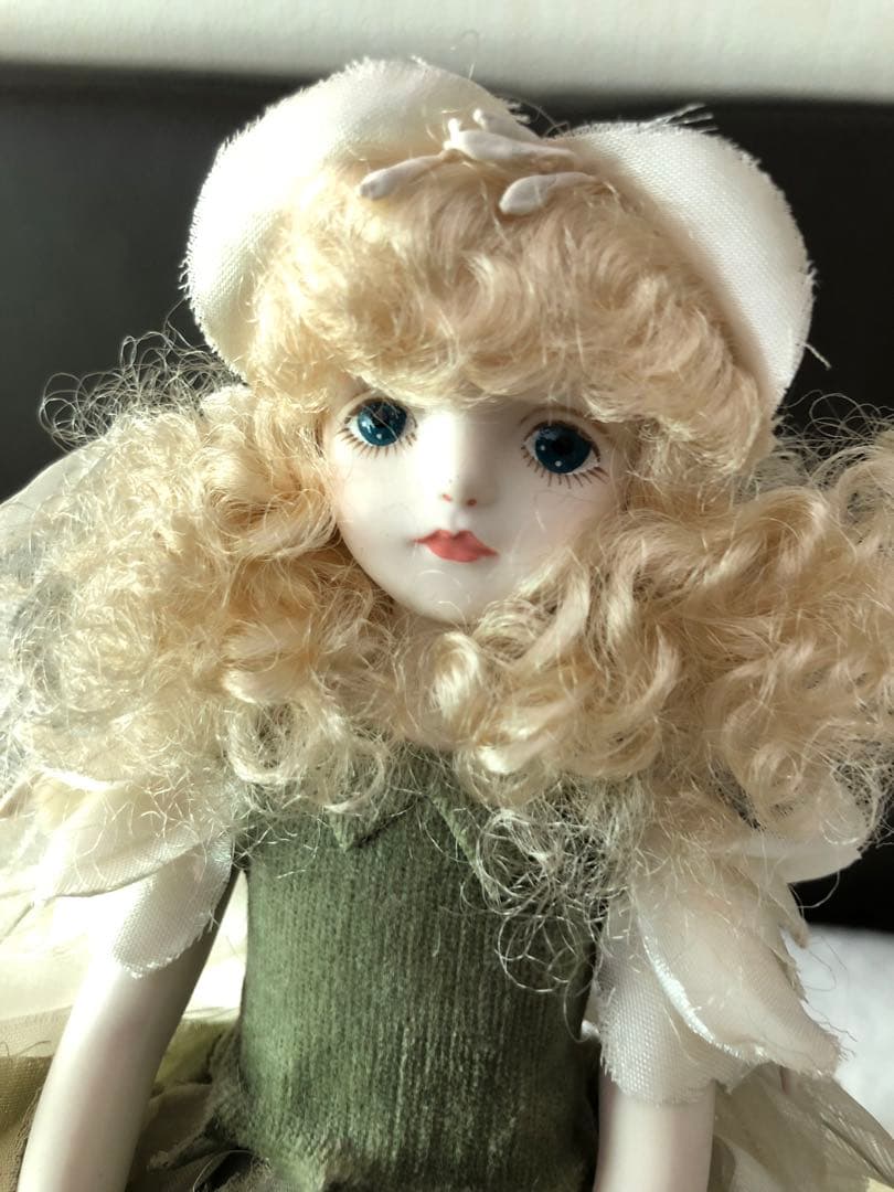 若月まりこビスクドール 昭和 妖精人形 - メルカリ