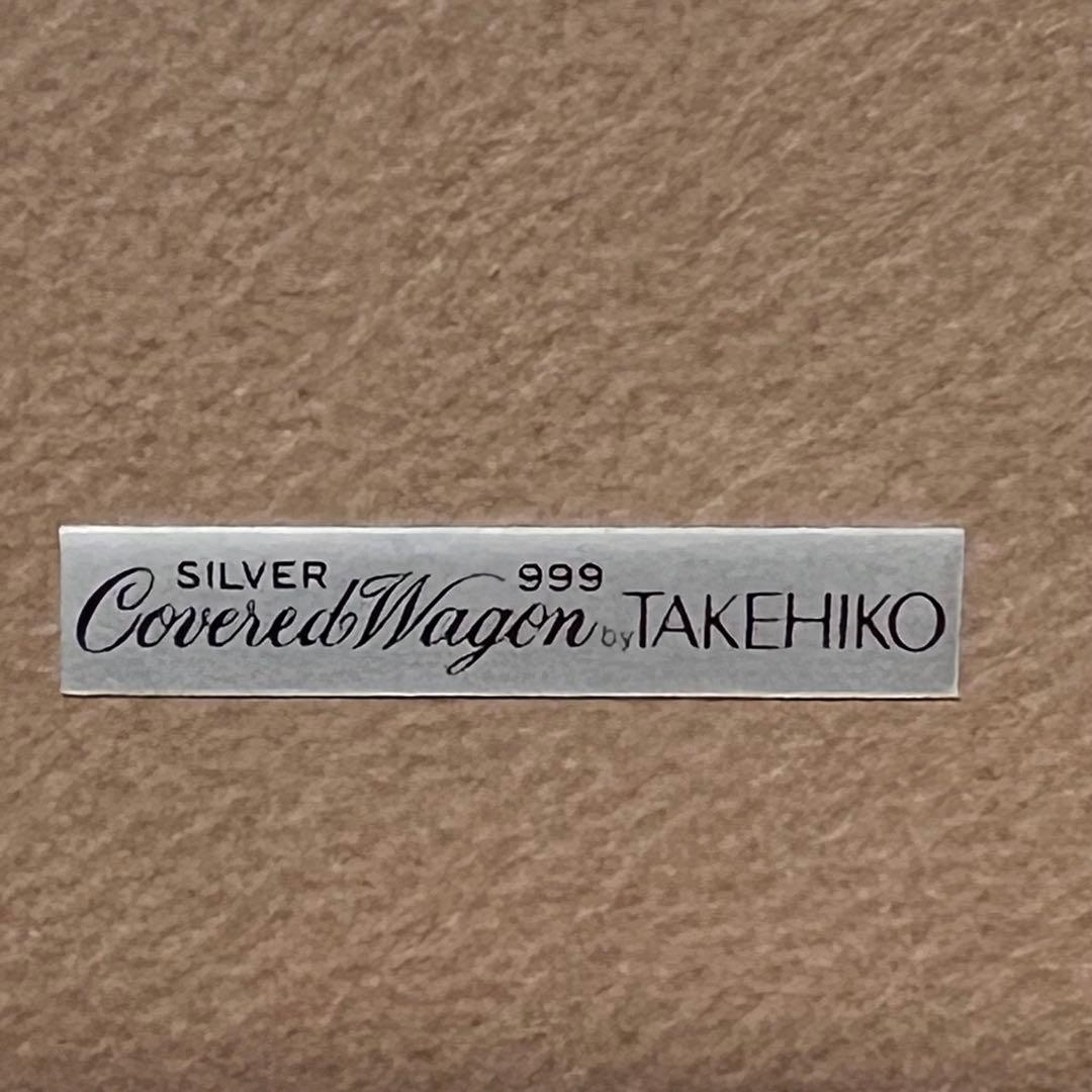 TAKEHIKO 武比古作 silver999 馬車 馬 人 絵 絵画 アート