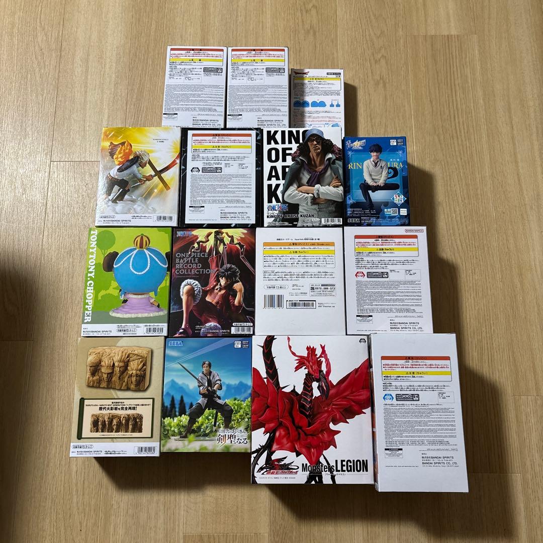 NARUTO 遊戯王　ワンピース　YAIBA フィギュア　まとめ売り　ジャンプ系