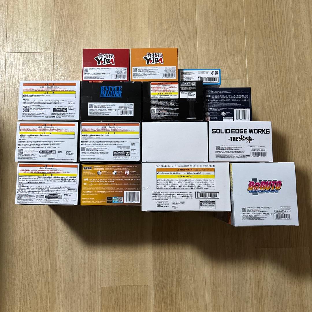 NARUTO 遊戯王　ワンピース　YAIBA フィギュア　まとめ売り　ジャンプ系