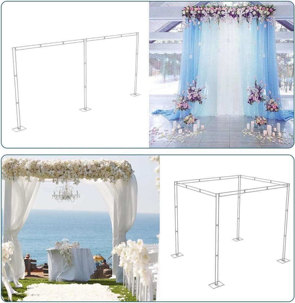 Susire 10 x 10 x 10フィート ウェディング背景スタンドキット