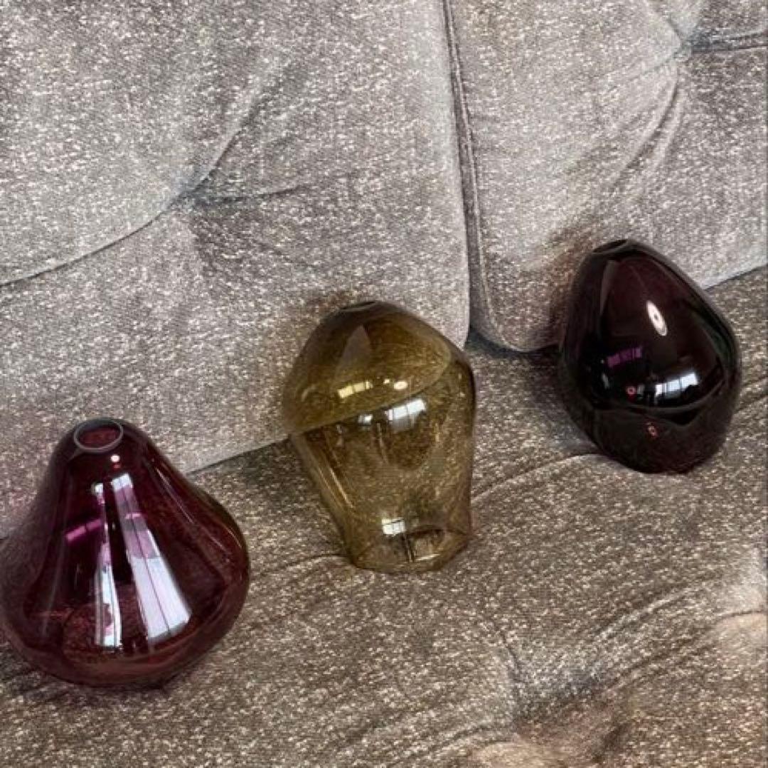 【最終価格です】イギリス製　手吹きガラス　ペンダントライト