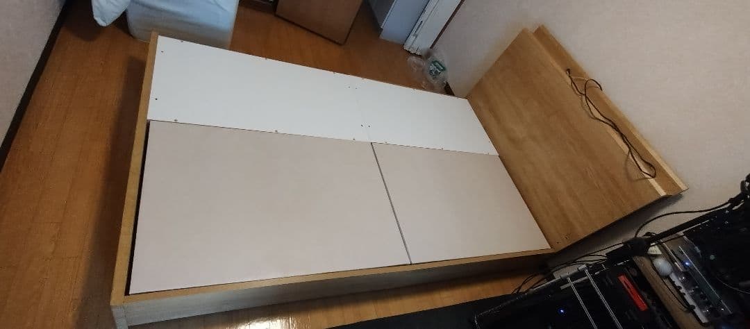 【引取限定:東京町田】セミダブルベッドフレーム【カイト3深型MBR】