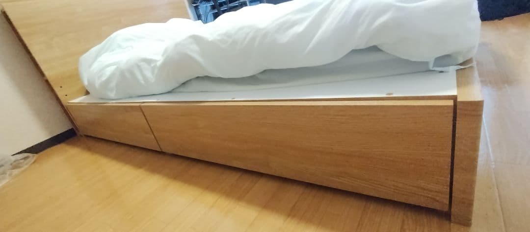 【引取限定:東京町田】セミダブルベッドフレーム【カイト3深型MBR】