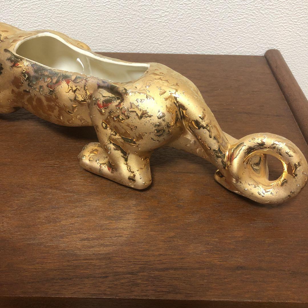 フィフティーズ★24kt貼りゴールドパンサー希少✨