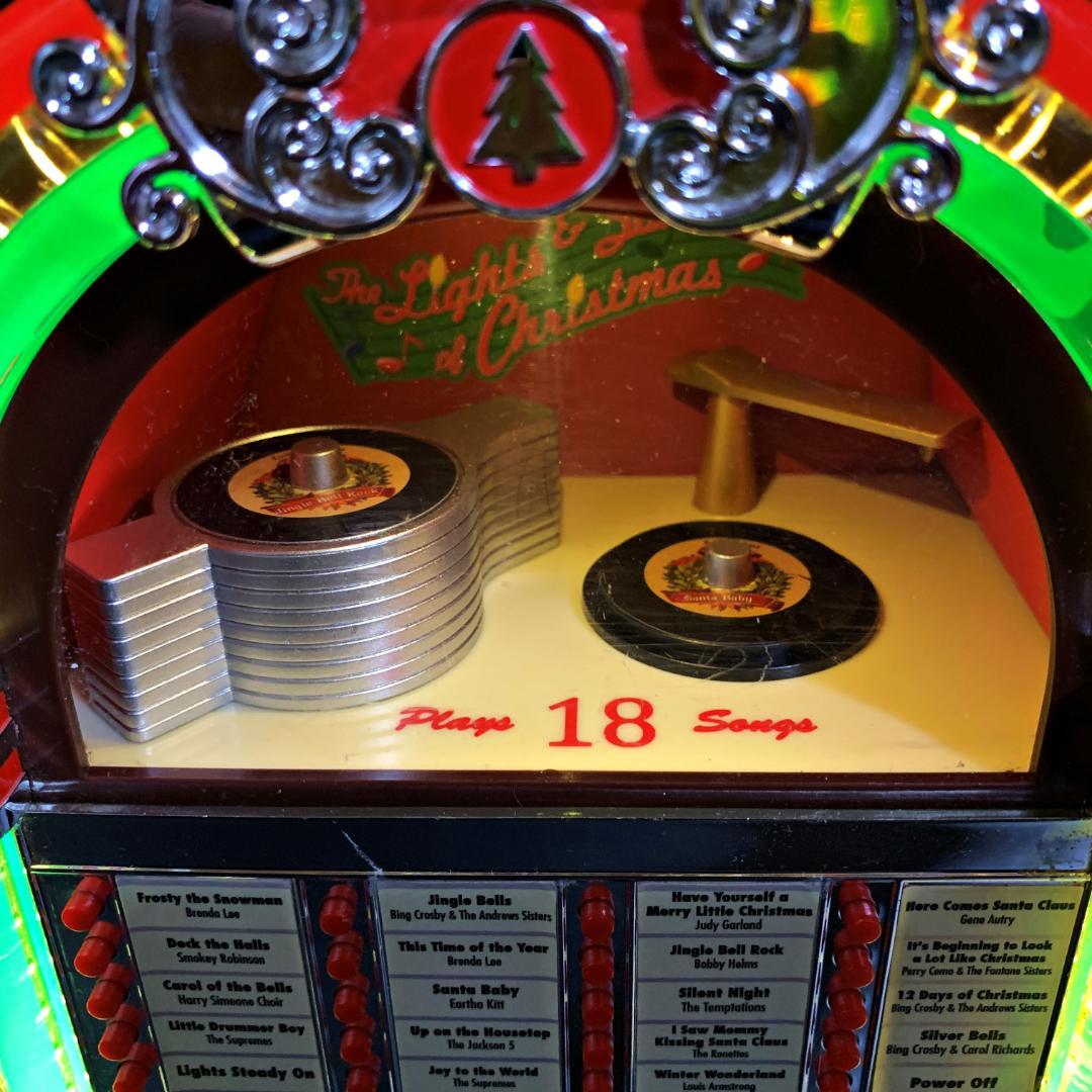 ミスタークリスマス ジュークボックス ワイヤレス 18曲 レトロ ヴィンテージ